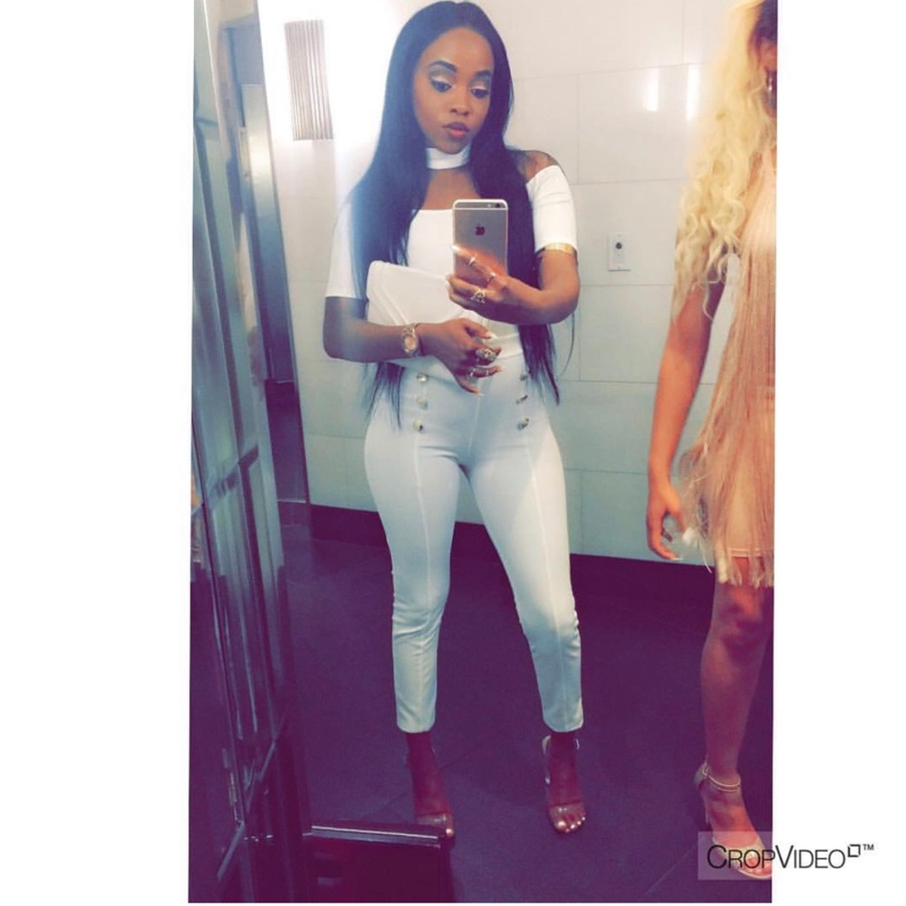 White jumpsuit